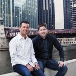 Jabber Jury founders take a time out along the Chicago River